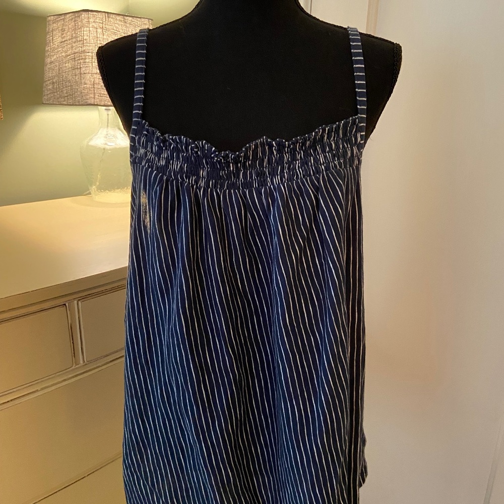 Universal Thread Goods Blue & White striped tank - Never Worn